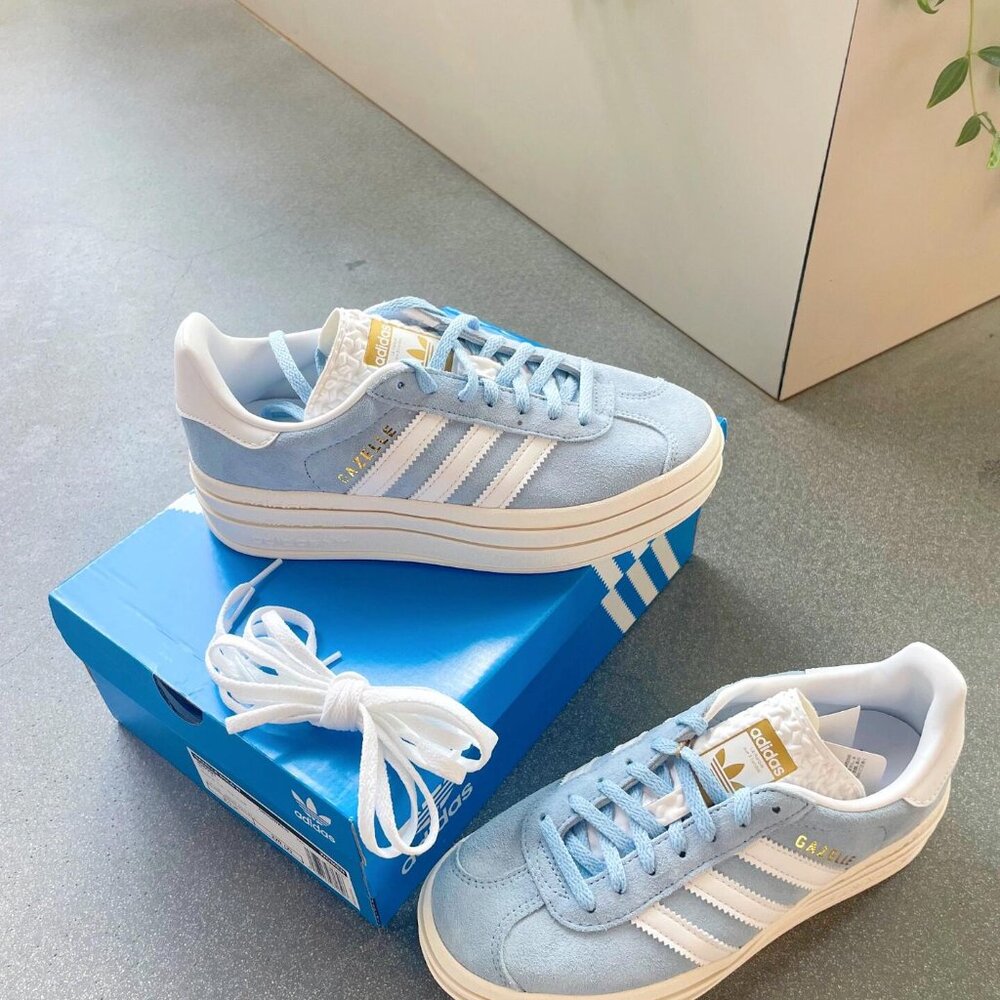 adidas Gazelle Bold "Clear Sky Blue" sneakers